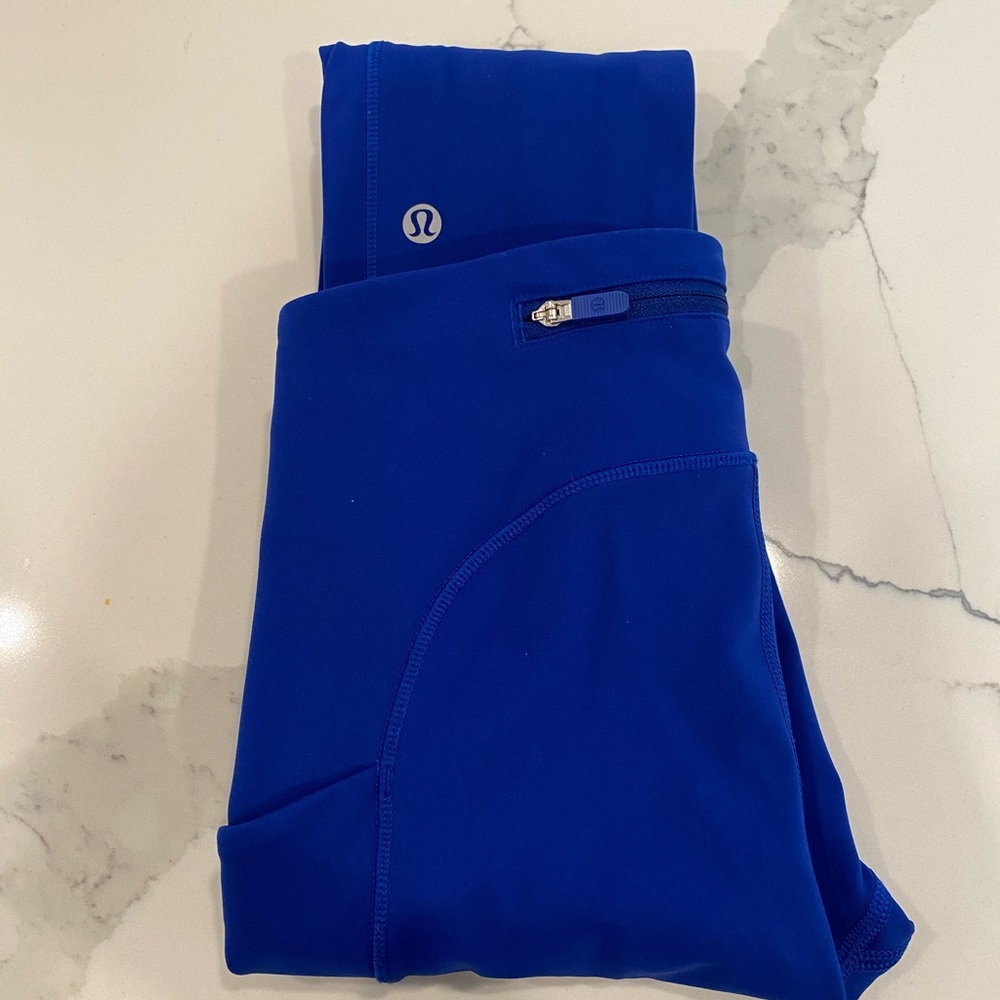 LULULEMON swift speed high rise. Symphony Blue. Size: 2